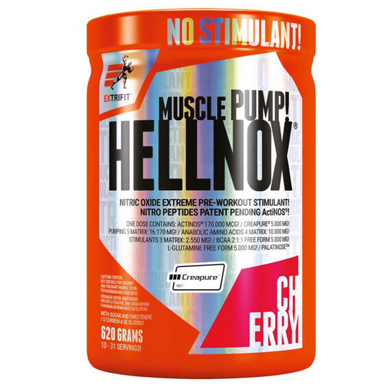 Extrifit Hellnox 620 g pomeranč