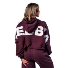Nebbia Oversized mikina s kapucí OWN YOUR POWER 433