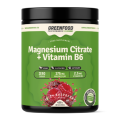 GreenFood Performance Magnesium Citrate + Vitamin B6