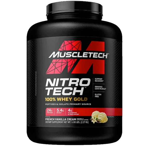 MuscleTech Nitro-Tech 100% Whey GOLD 2270 g čokoláda