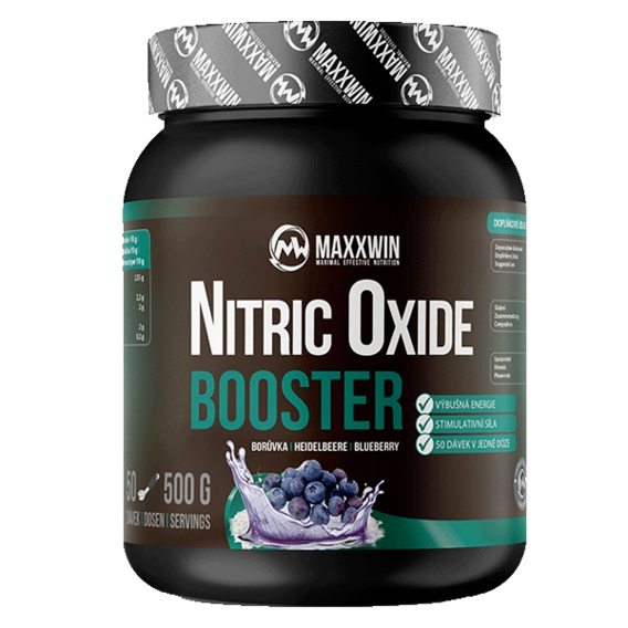 MaxxWin Nitric Oxide Booster 500g - borůvka