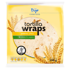 Dijo Tortilla Wraps celozrnná 