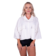 Bílá Nebbia Boxy crop košile s kapsami URBAN MUSE 598