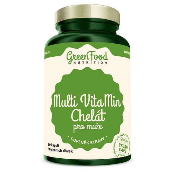 GreenFood Multi VitaMin Chelát pro muže