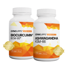 Biocurcumin BCM-95®60cps + Ashwagandha KSM-66 100cps