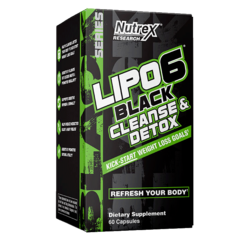 Nutrex Lipo 6 Black Cleanse &amp; Detox