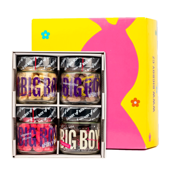 Big Boy Krabička oříšků a višní v čokoládě 460 g