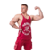 Červená Nebbia Washed muscle back stringer GOLDEN AGE 791
