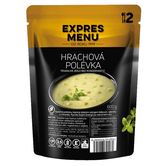 Expres menu Hrachová polévka (2 porce) - 600g