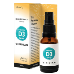 Viridian Vitamin D3 2000iu Spray