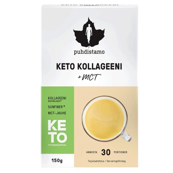 Puhdistamo Premium Keto Kollagen + MCT - 150g