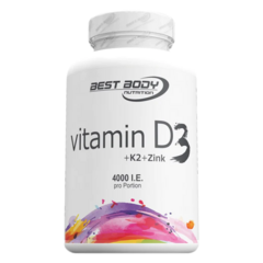 Best Body Vitamin D3 + K2 + zinc