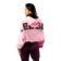 Růžová Nebbia Oversized mikina s kapucí OWN YOUR POWER 433