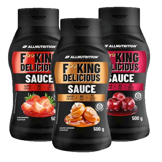 Allnutrition F**king Delicious Sauce 500g - jahoda