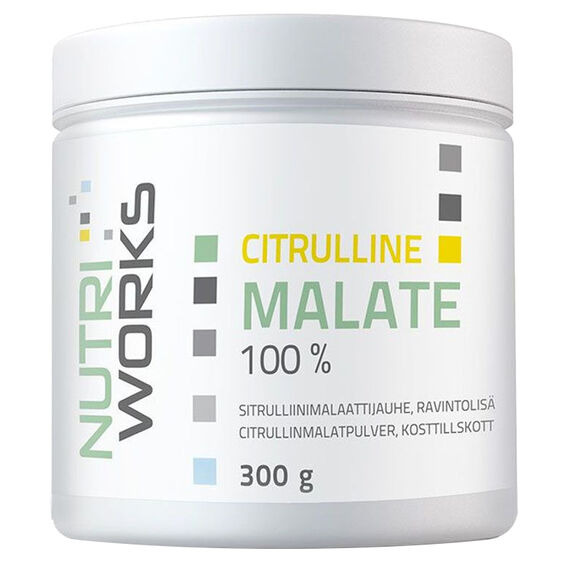 NutriWorks Citruline Malate 300 g bez příchutě