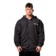 Černá Nebbia Washed-off mikina na zip GYM BRO 362