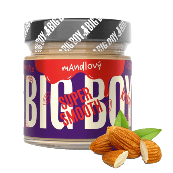 Big Boy Mandlový krém super smooth 220 g jemná