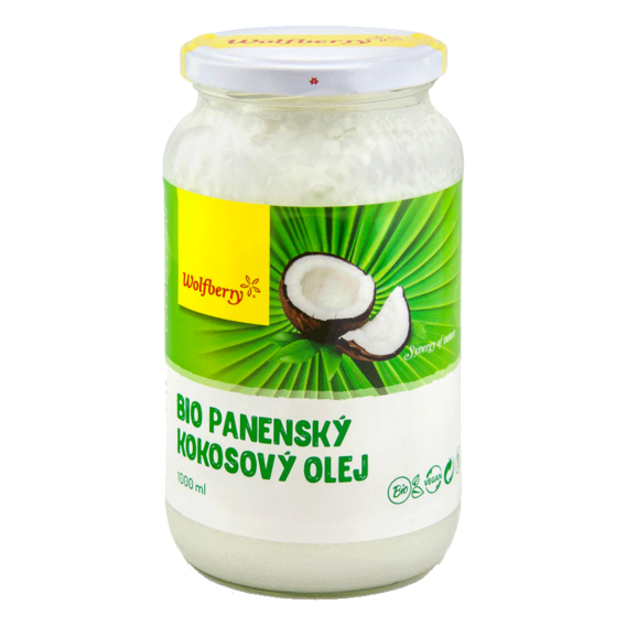 Wolfberry Kokosový olej panenský BIO 1000ml