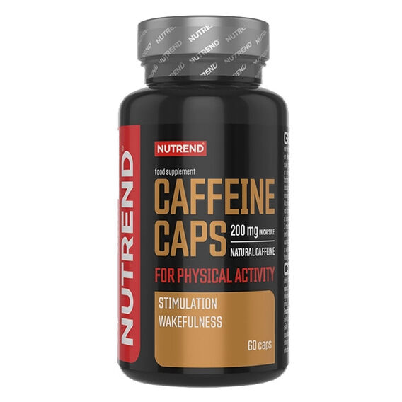 Nutrend Caffeine caps - 60 kapslí