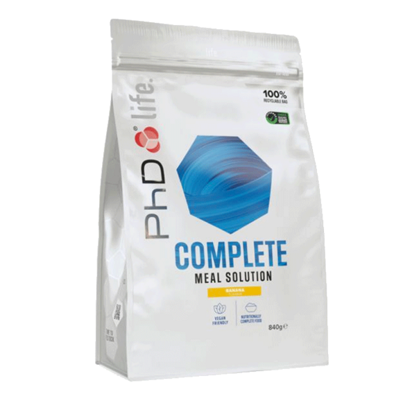 PhD Complete Meal Solution 840g - banán