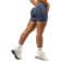Šedá Nebbia High-waist push-up šortky POWER 893