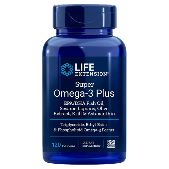 Life Extension Super Omega-3 Plus - 120 tobolek