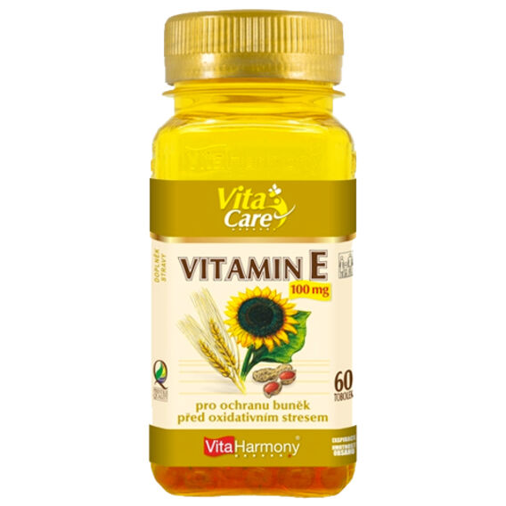 VitaHarmony Vitamin E 100 mg - 60 tobolek