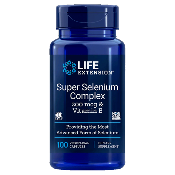 Life Extension Super Selenium Complex & Vitamin E - 100 kapslí