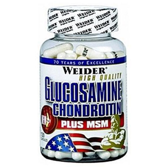 Weider Glucosamine Chondroitin+MSM - 120 kapslí
