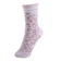 Růžová Nebbia Crew ponožky s leopardím vzorem PRIMAL 106