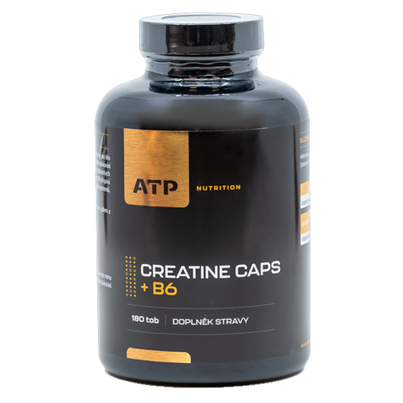 ATP Creatine Caps + B6 - 180 kapslí