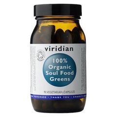 Viridian 100% Organic Soul Food Greens kapsle