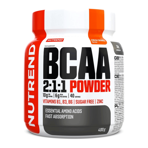 Nutrend BCAA 2:1:1 Powder 400g - černý rybíz