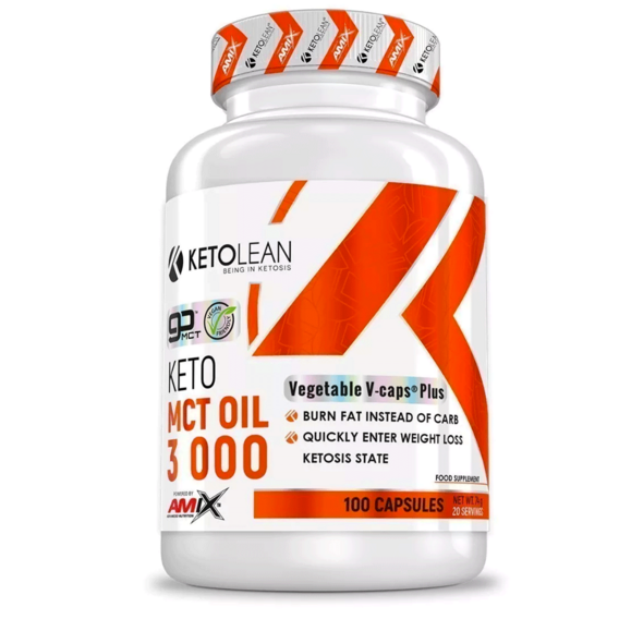 Amix Keto goMCT® Oil 3000 - 100 kapslí