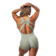 Zelená Nebbia Tvarující fitness overal STRONG BEAUTY 427