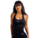 Černá Nebbia Halter top s vestavěnou podprsenkou PRIMAL 863