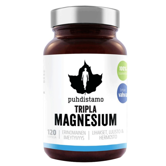 Puhdistamo Triple Magnesium - 60 kapslí