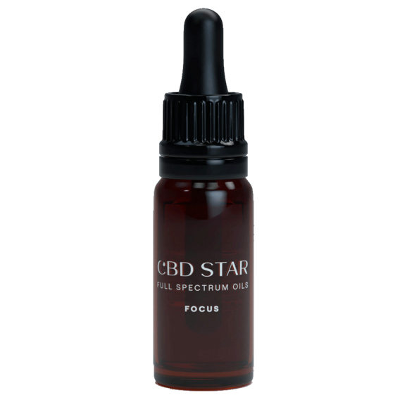 CBD Star CBD “FOCUS” olej 10% - 10ml