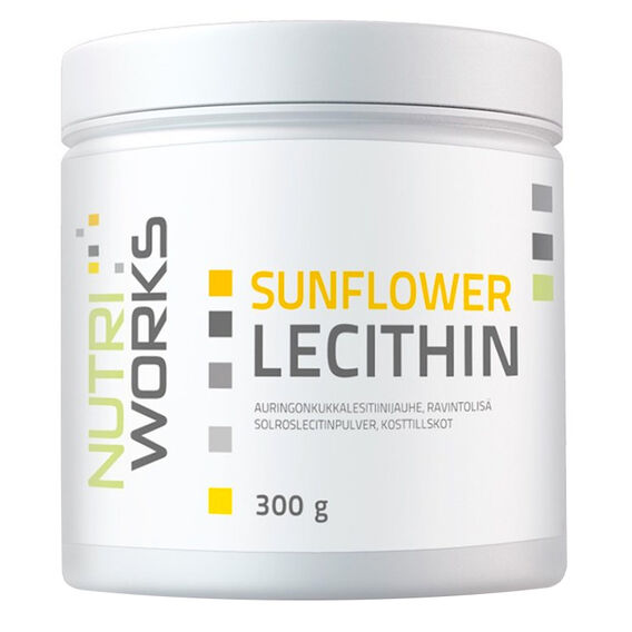 NutriWorks Sunflower Lecithin 300 g bez příchutě