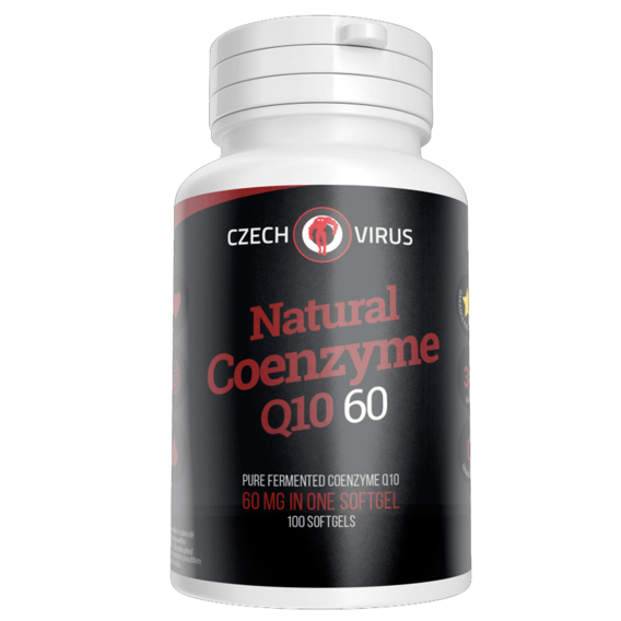 Czech Virus Natural Coenzyme Q10 60 - 100 tobolek