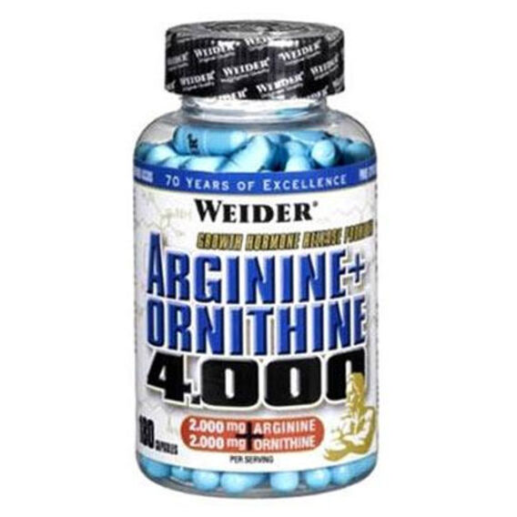 Weider Arginine + Ornithine 4000 - 180 kapslí
