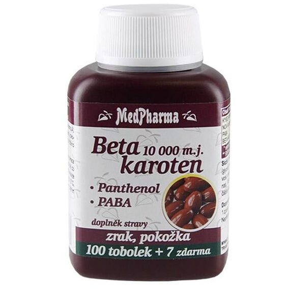 MedPharma Beta Karoten 10000 m.j. 107 tablet