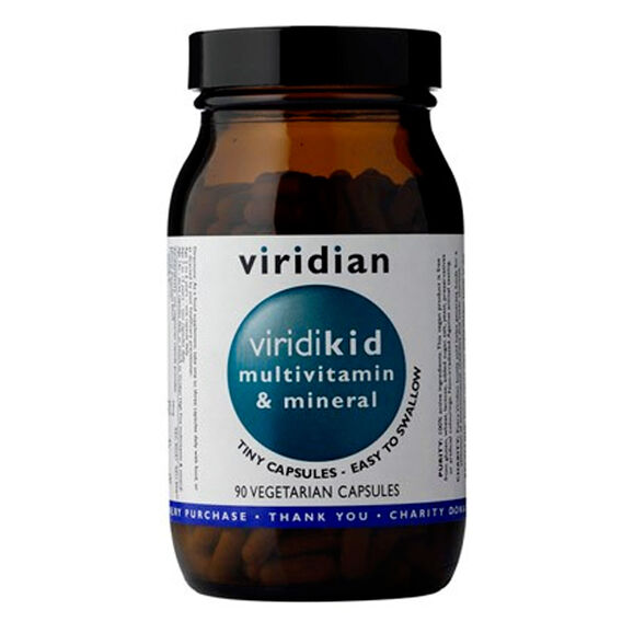 Viridian Viridikid Multivitamin - 90 kapslí