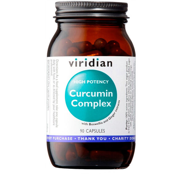 Viridian Curcumin Complex - 90 kapslí