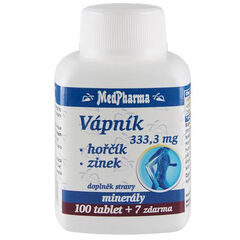 MedPharma Calcium 333,3mg + Magnesium + Zink