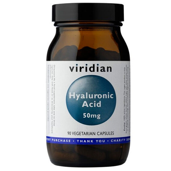 Viridian Hyaluronic Acid - 90 kapslí