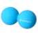 Modrá HMS Dvojitý masážní míč Lacrosse ball BLC02