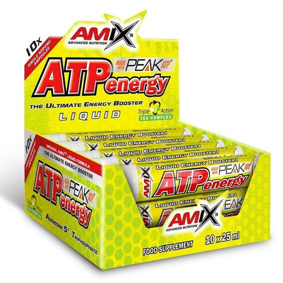 Amix ATP Energy Liquid 10x25ml 250ml pomeranč