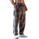 Světle hnědá CAMO Nebbia Relaxed fit tepláky POWER 904
