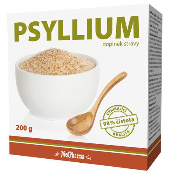 MedPharma Psyllium 200 g bez příchutě